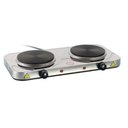 Ver imagem 1 de Fogão 2 Duas Bocas Elétrico Inox 5 Níveis Casa Camping Vicini EPV-857 110v