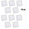 Kit com 10 Painel Plafon 18W Luminária LED Quadrado Embutir - 1