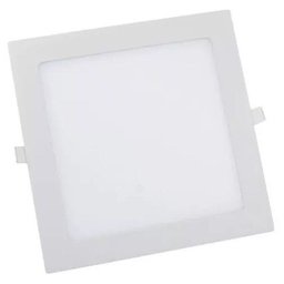 Kit com 2 Painel Plafon 12W Luminária LED Quadrado Embutir - 4 Kit com 2 Painel Plafon 12W Luminária LED Quadrado Embutir - 4