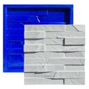 Ver imagem 1 de Forma 3d Gesso e Cimento Abs 1mm - Pedra Ferro 30x30 Cm
