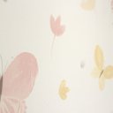 Ver imagem 3 de Papel de Parede Borboleta Rosa e Bege com Brilho+ Cola Inclusa