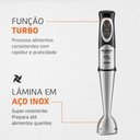 Ver imagem 5 de Mixer Mondial Power Premium Preto/inox 500w 127v - M-07