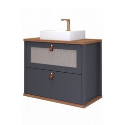 Gabinete para Banheiro com Cuba Mily Espresso Móveis - 6