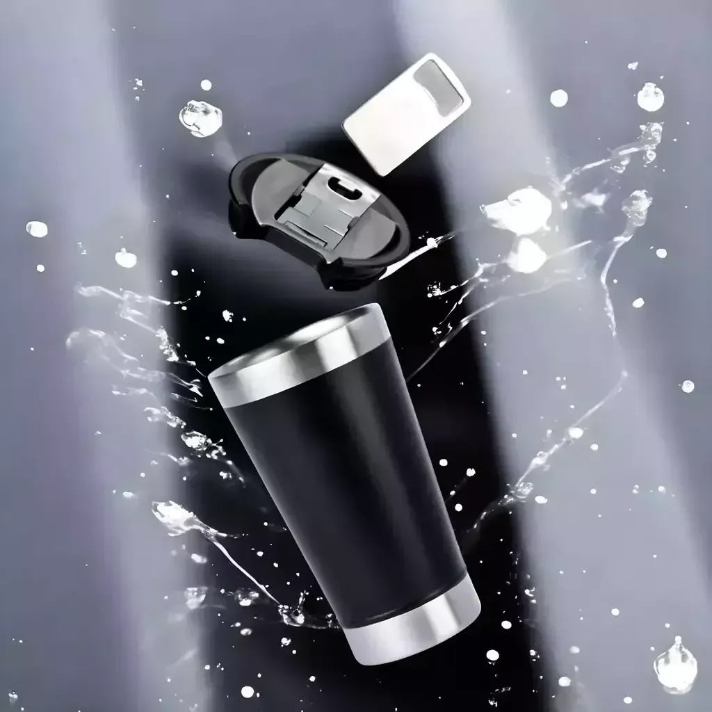 Ver imagem 2 de Copo Térmico Inox Cerveja e Café 473ml - Branco