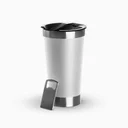 Ver imagem 1 de Copo Térmico Inox Cerveja e Café 473ml - Branco