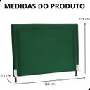Ver imagem 6 de Cabeceira de Cama Box Estofada 160 Cm Queen Viviane Veludo