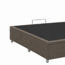 Ver imagem 4 de Base Cama Box Casal com Bau 1,38x1,88 Mts Valentina Vilajo: Suede Marrom