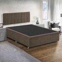 Ver imagem 1 de Base Cama Box Casal com Bau 1,38x1,88 Mts Valentina Vilajo: Suede Marrom