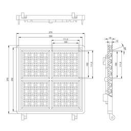 Máquina de Waffle 127v - 4