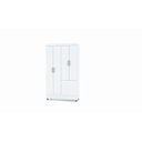 Ver imagem 2 de Roupeiro Ideal Plus 4 Portas e 2 Gavetas - Branco - Vila Rica
