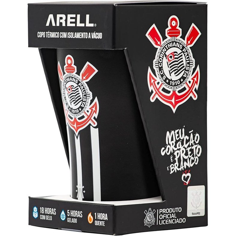 COPO TÉRMICO TULIP 500ML CORINTHIANS 01 - 1
