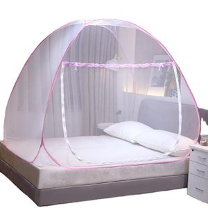 Mosquiteiro Tenda Cama Solteiro Dobrável Pratico e Portátil