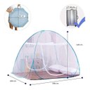 Ver imagem 6 de Mosquiteiro Tenda Cama Solteiro Dobrável Pratico e Portátil