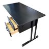 Mesa Escritório com 2 Gavetas com Chave - 3