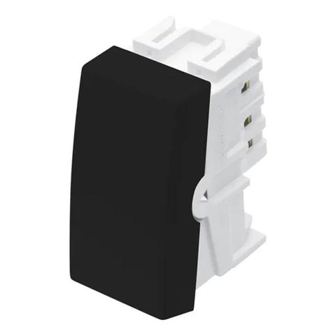 Módulo Interruptor Paralelo Preto 16A/250V Shp - Fame