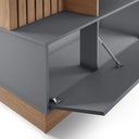 Ver imagem 3 de Rack com Painel para TV até 65 Polegadas com 1 Porta e LED Multimóveis Crcol-RCP023 Madeirado/