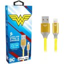 Ver imagem 1 de Cabo USB-A Para Lightning Wonder Woman 1,5m 5+