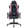 Cadeira Giratória Gamer Kl3 - Preto e Rosa - 3