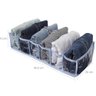 Colmeia Organizadora De Gavetas Transparente Com 6 Divisórias Organizador De Roupas Fitness - 2