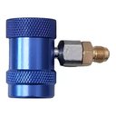 Ver imagem 2 de Engate Rápido Automotivo Baixa 1/4 Azul - Hulter