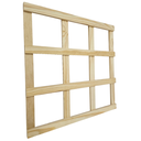 Ver imagem 4 de Kit 4 Treliças Jardim Vertical Pinus 50x50 Cm Natural