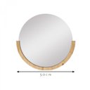 Ver imagem 4 de Espelho Decorativo Midle Pinus 50cm Redondo