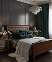 Ver imagem 1 de Cama de Casal Queen Nanci 1,60 X 2,00 - Madeira Maciça - Móveis de Gramado - ( Cor Castanho )