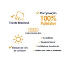 Ver imagem 7 de Cortina Tecido Blackout Off White 280x230cm para Varão