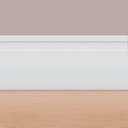 Ver imagem 5 de Kit 10m Linear Rodapé Pvc Edge Branco Frisado 10cm X 15mm X 2m