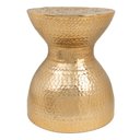 Ver imagem 1 de Mesa de Apoio Decorativa em Metal Dourado 40cm 22028 Mart