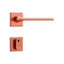 Ver imagem 1 de Fechadura Classic 3000 Externa Roseta Quadrada - Rose - Stam