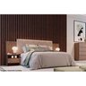 Cabeceira Cama Box Madeirado Casal Everest Plus c/ 2 Gavetas Branco - Novo Horizonte - 3