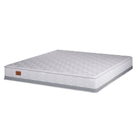 Colchão King Molas Ensacadas 30cm x 193cm Oxford Arte Cúbica Cinza