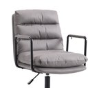 Ver imagem 3 de Cadeira para Escritório Arizona Courino Aveludado