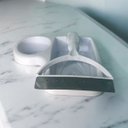 Ver imagem 2 de Kit para Pia com Porta Detergente e Rodinho - Branco