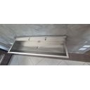 Ver imagem 4 de Lavatório Coletivo com Bancada para 2 Torneiras 1,00m - Construinox