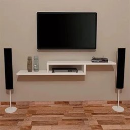 Rack Suspenso para Tv Prateleira Sala Quarto Escritório - 1