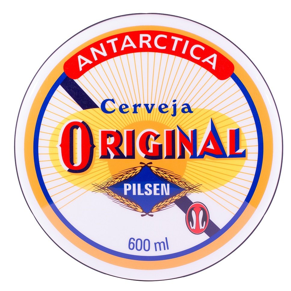 Luminoso de Parede Cerveja Original Antarctica Retrô Vintage Bar,garagem,churrasqueira,salão Gourmet