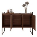 Ver imagem 4 de Buffet Aparador Industrial 3 Portas para Sala de Jantar