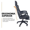 Ver imagem 5 de Cadeira de Escritório Presidente Executiva Oficial Supreme Preto