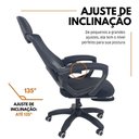 Ver imagem 6 de Cadeira de Escritório Presidente Executiva Oficial Supreme Preto
