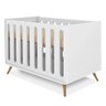 Berço Americano 3 em 1 Retro Old Branco - Planet Baby - 2