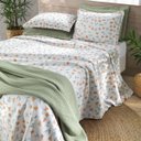 Ver imagem 7 de Kit Colcha Queen Piquet Flora 100% Algodão 3 Peças Dohler