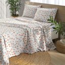 Ver imagem 5 de Kit Colcha Queen Piquet Flora 100% Algodão 3 Peças Dohler