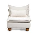 Ver imagem 3 de Sofá Modular com Encosto Pé Bolinha Sôma CabeCasa MadeiraOriginals