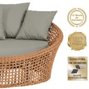 Ver imagem 3 de Chaise Hungria Alumínio Pintura Preta Corda Náutica E8 Trama Original