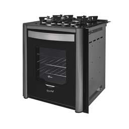 Fogão de Embutir Fischer 4 Bocas Gran Cheff com Grill Mesa Vidro 32750-92666 220v - 3