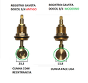 Ver imagem 2 de Reparo Registro Gaveta Docol 3/4 Antigo- 25130600ANT