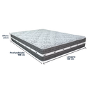 Ver imagem 4 de Colchão Casal Black Graphite Anjos Molas Ensacadas