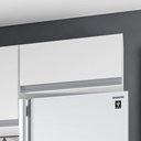 Ver imagem 7 de Armário Aéreo Multiuso Geladeira 70cm Porta Basculante
